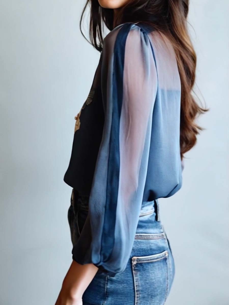 MELLY | Blouse Femme Florale Boho Chic