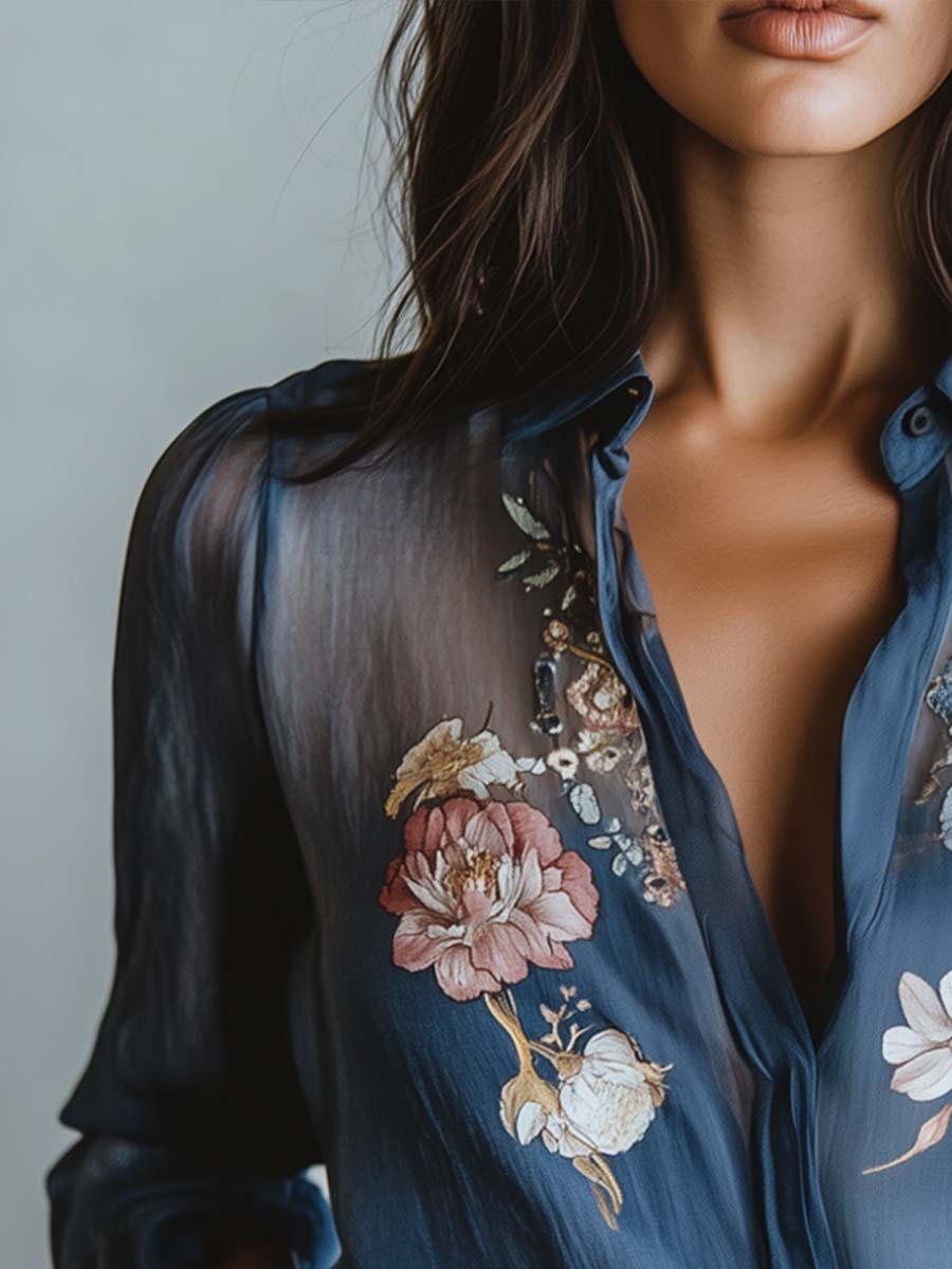 MELLY | Blouse Femme Florale Boho Chic