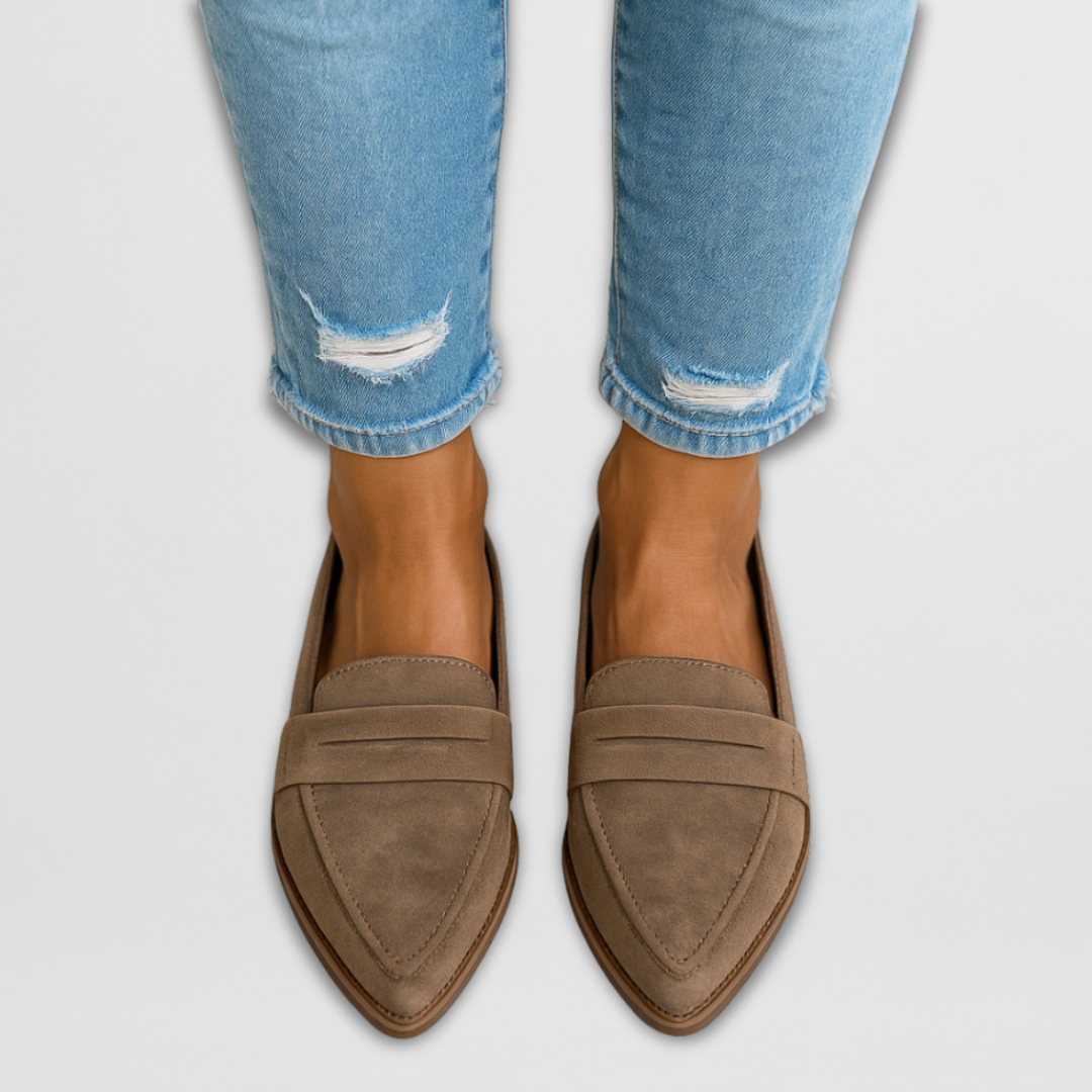 Nadia™ | Mocassins en daim