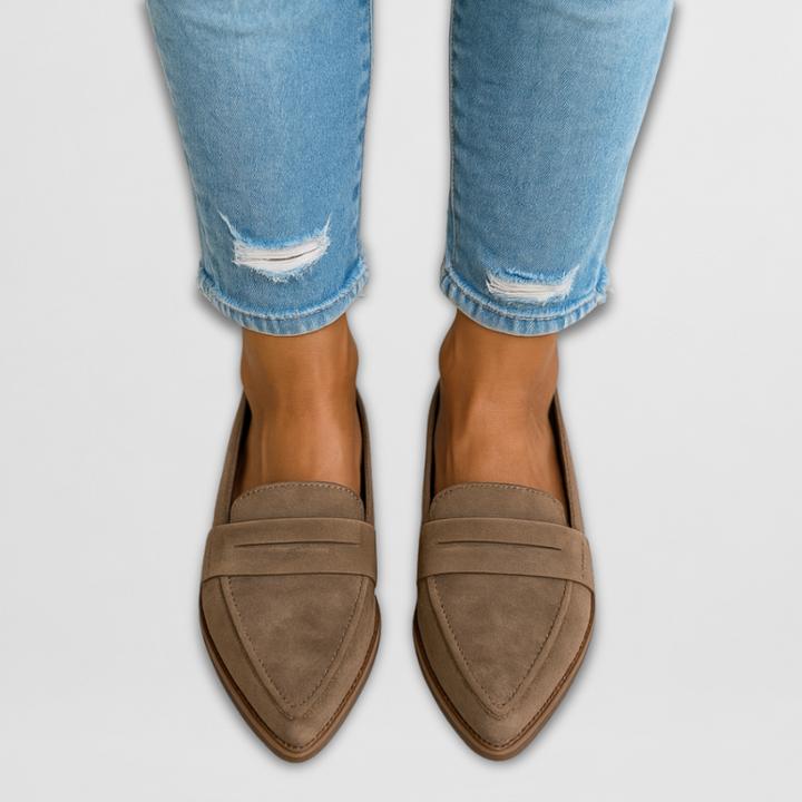 Nadia™ | Mocassins en daim