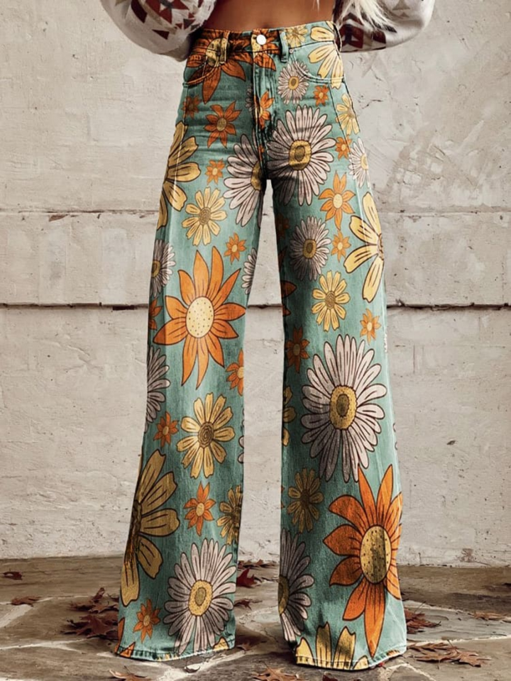 Cirilla - Pantalon Palazzo Floral