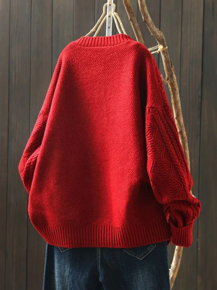 LE LORENZA | CARDIGAN EN CÂBLE