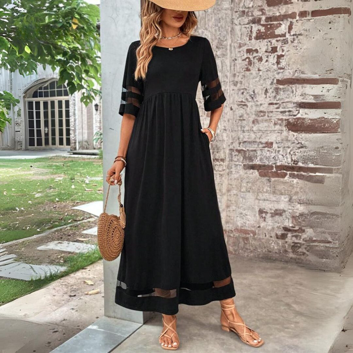 Aubrey – Flattering Tummy-Smoothing Midi Dress