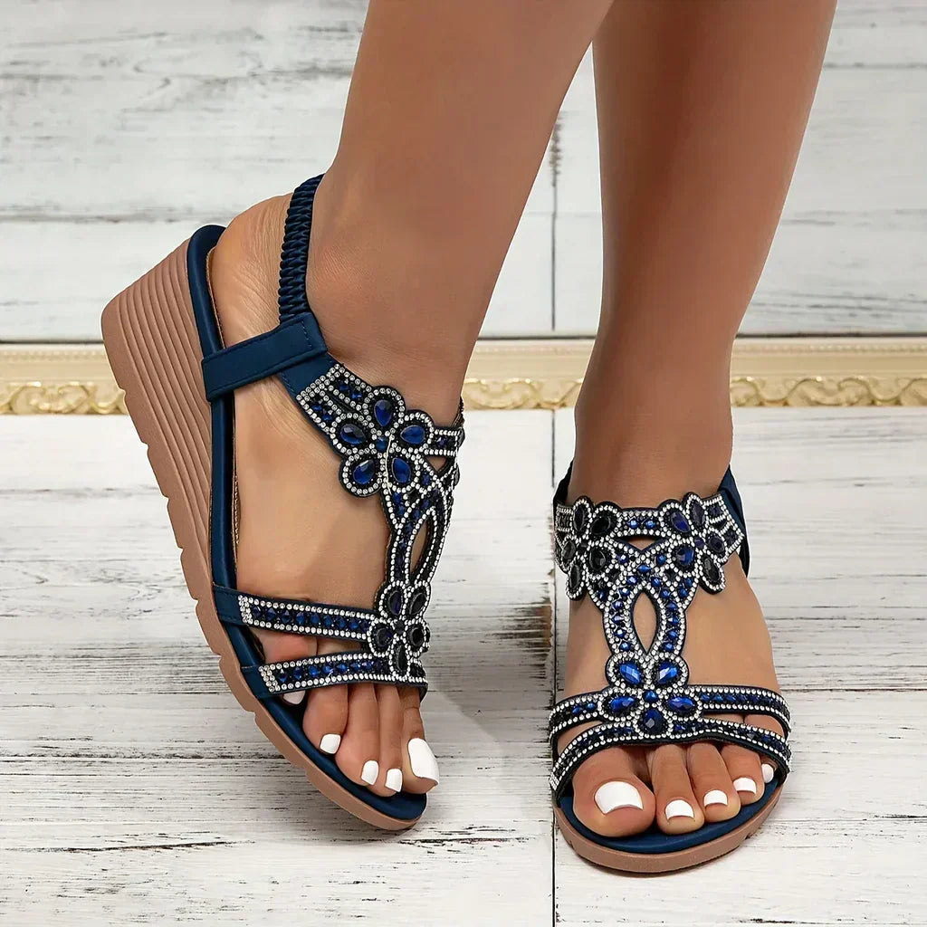 Tamara | Sandales Wedge Luxe