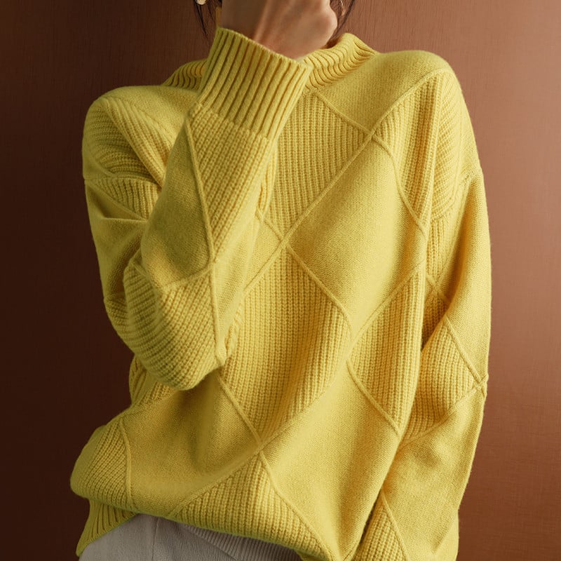 Zoe™ - Pull Col Roulé Doux et Confortable