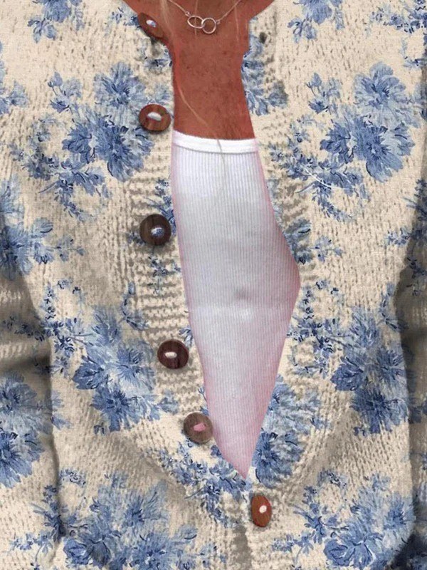 Daysie | Cardigan en Tricot Vintage
