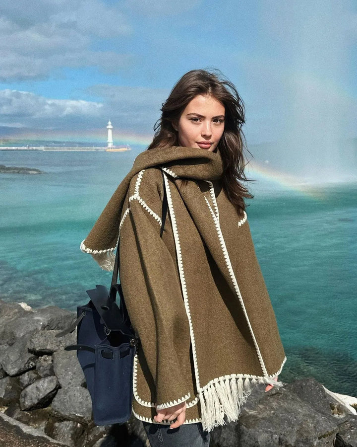 Olivia™ - Manteau Français de créateur Haut de gamme
