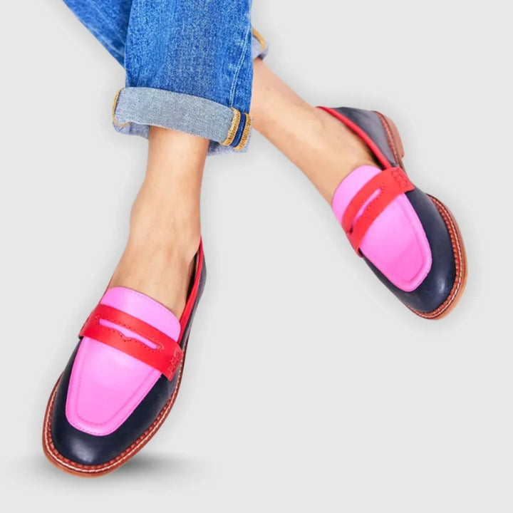 Nyla™ | Mocassins Contrastés Décontractés