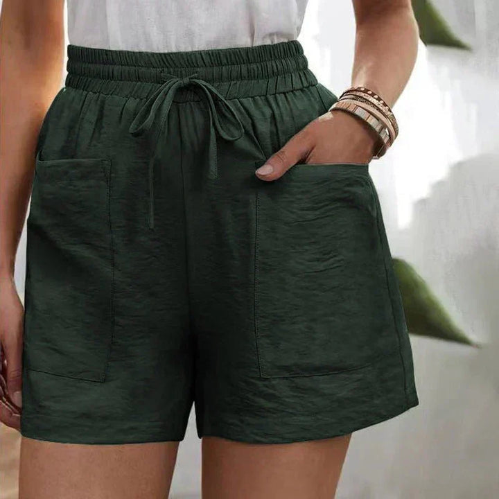 Alani | Shorts en Lin Mélangé Sans Effort