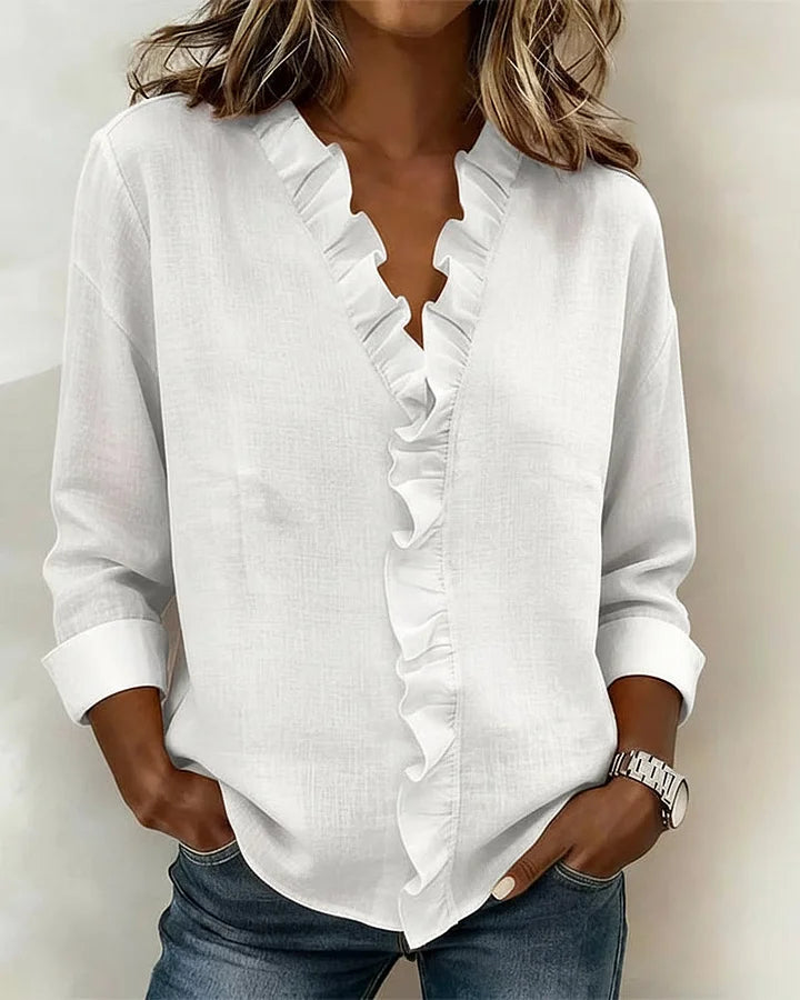Susan | Blouse à Volants
