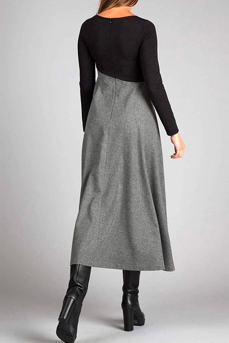 Cristina - Robe Maxi Surdimensionnée