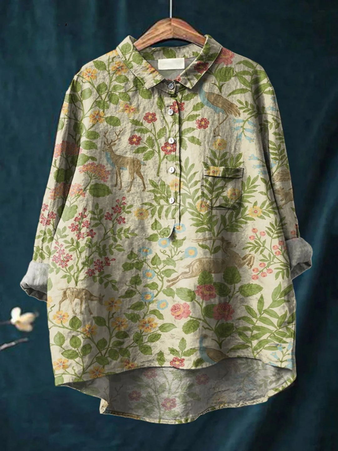 Géorgie - T-shirt Floral Léger