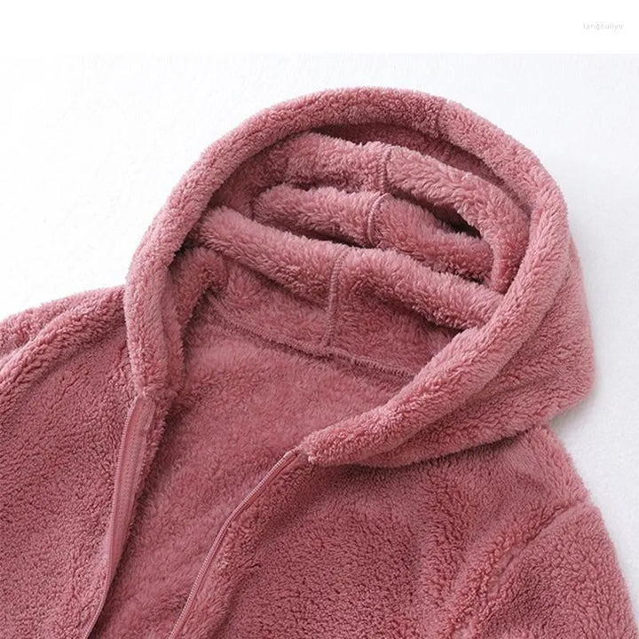 Avery™ - Sweat-shirt en polaire corail super doux