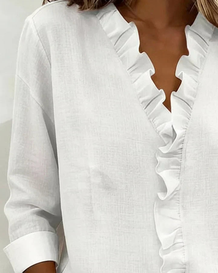 Susan | Blouse à Volants