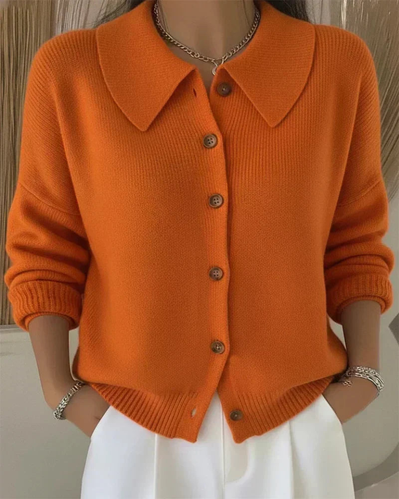Velia | Cardigan à col Claudine