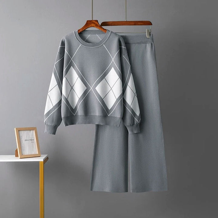 Lily™ - Ensemble de Pull Chaud en Deux Pièces