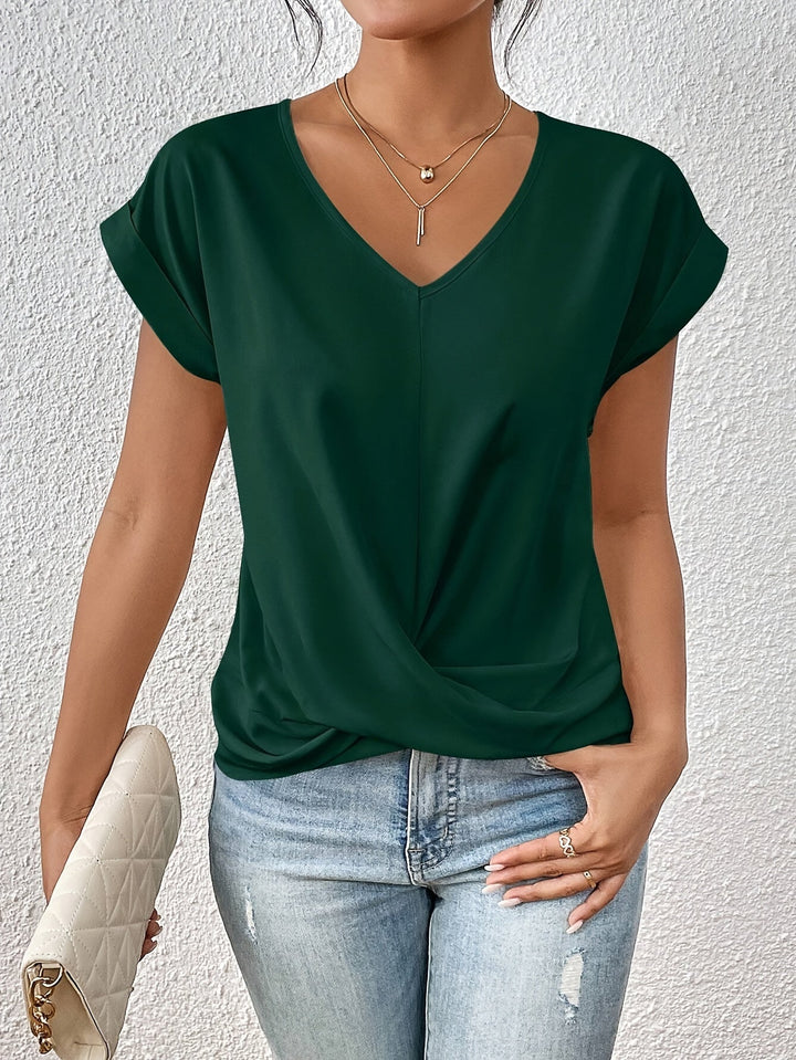 Liv | T-shirt décontracté avec encolure en forme de cœur