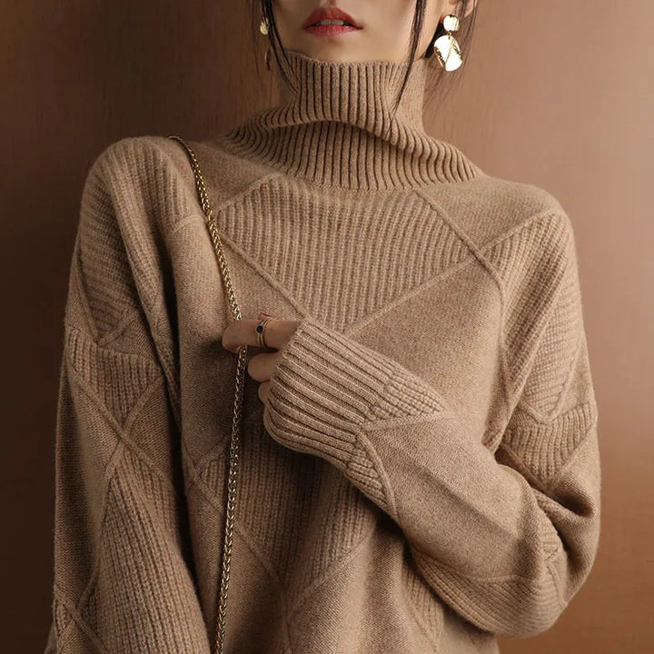 Zoe™ - Pull Col Roulé Doux et Confortable