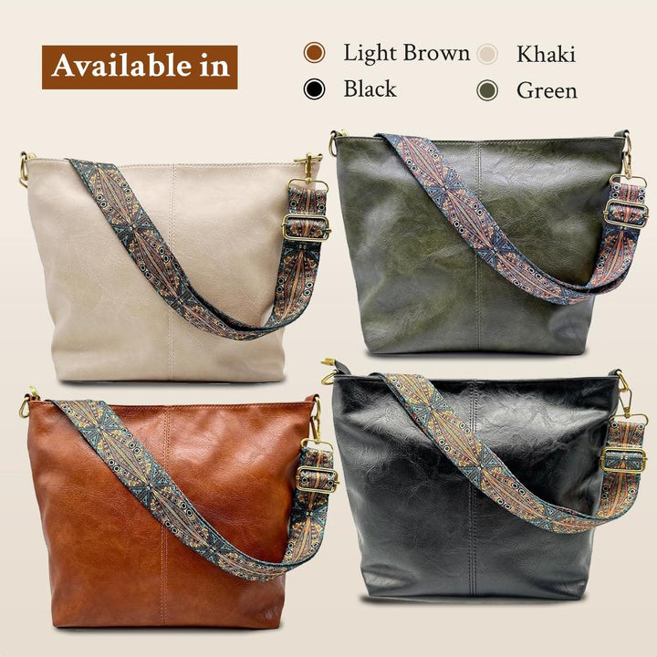 Le Charme Vintage de Chelsey | Sac à Bandoulière en Cuir