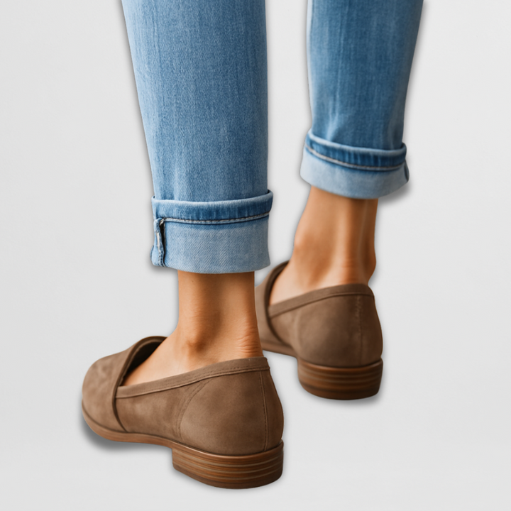 Nadia™ | Mocassins en daim