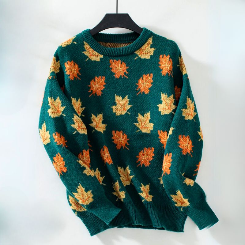Sophia™ - Pull Confortable Style Feuille