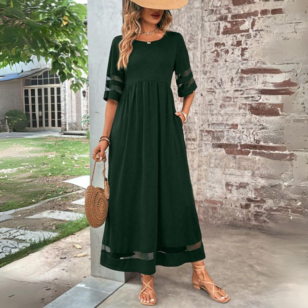 Aubrey – Flattering Tummy-Smoothing Midi Dress
