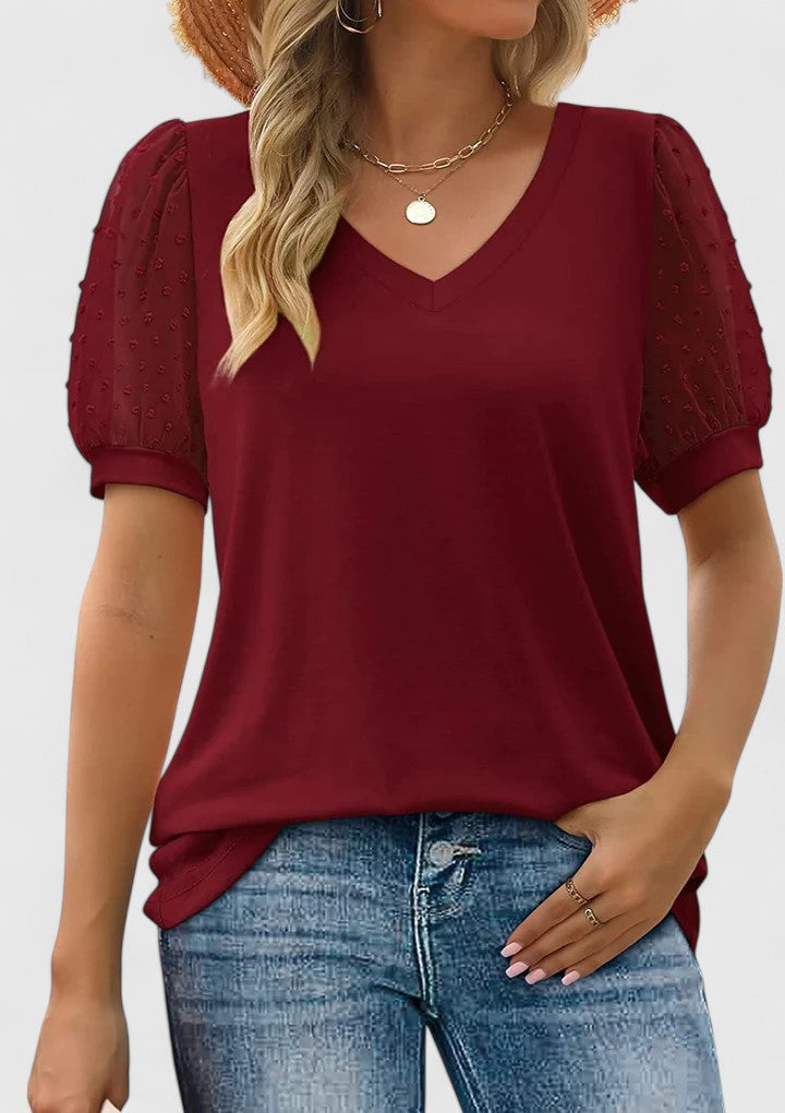 Colette | Haut V-Neck Confortable