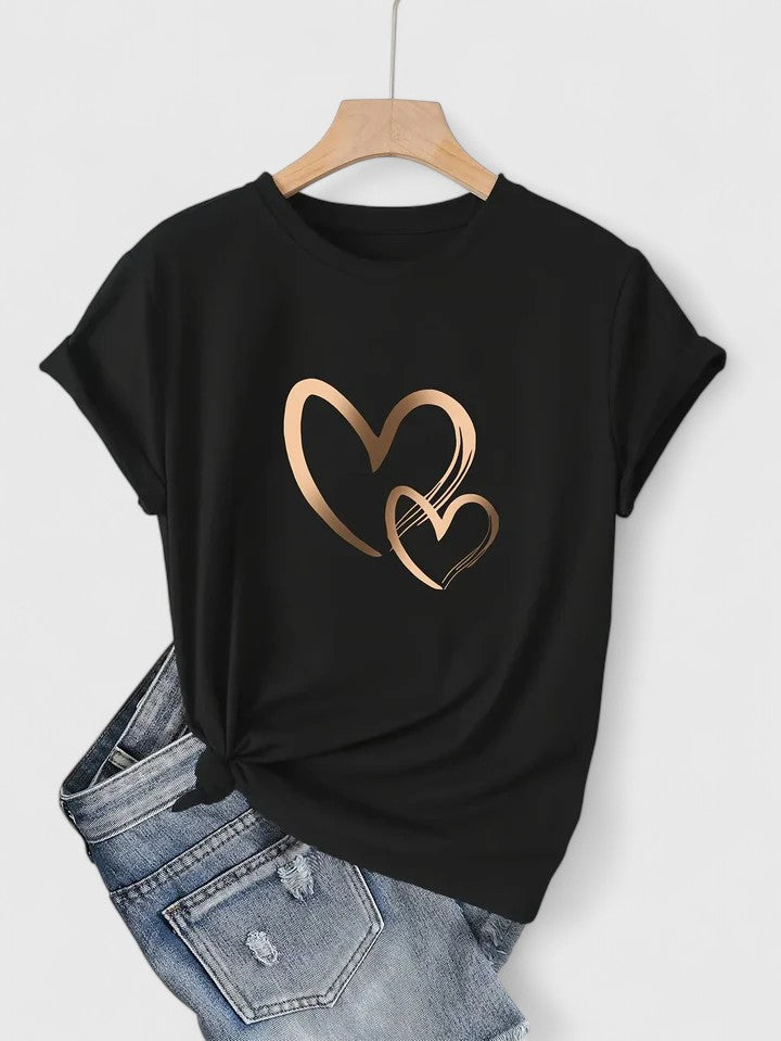 Lea | T-shirt confortable à manches courtes.