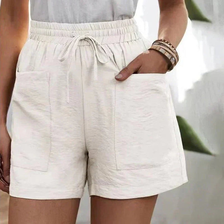 Alani | Shorts en Lin Mélangé Sans Effort