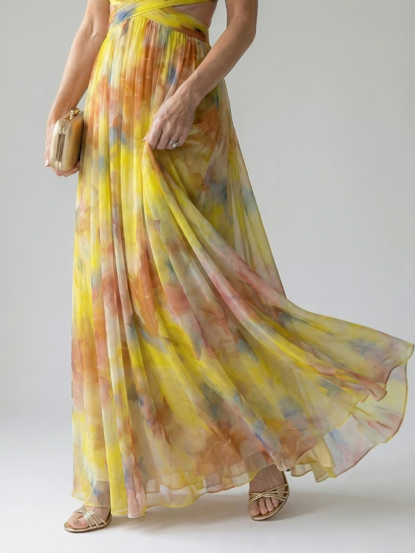 Isel | Robe Maxi à Enveloppe Douce