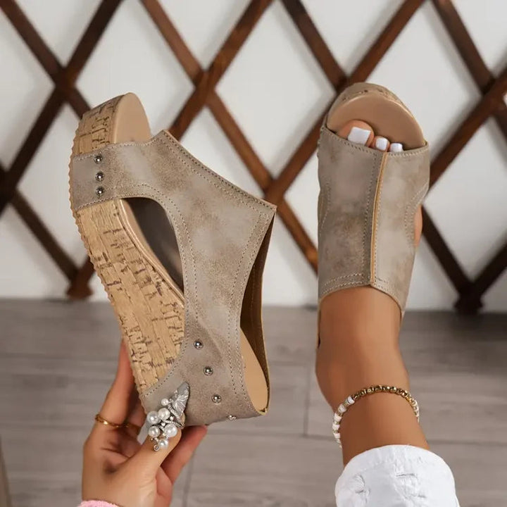 MELISSA - Sandales de qualité avec talons