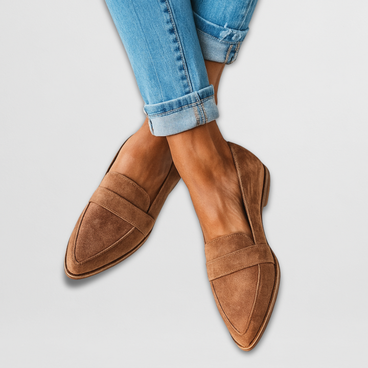 Nadia™ | Mocassins en daim