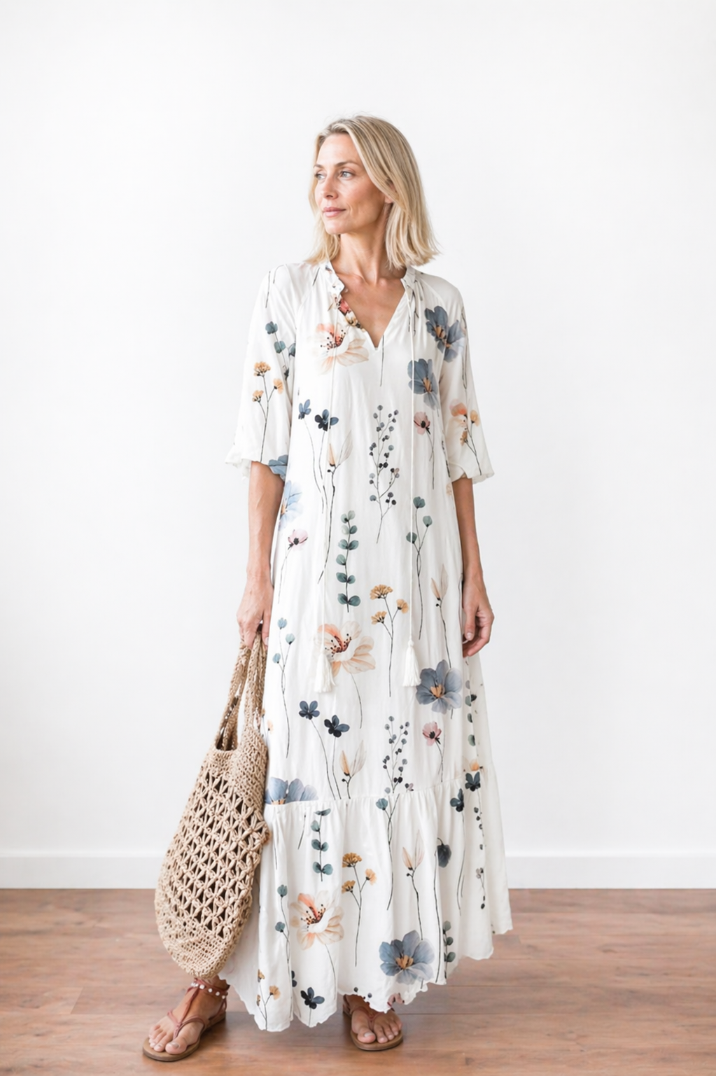 Chanty | Robe Maxi Élégante