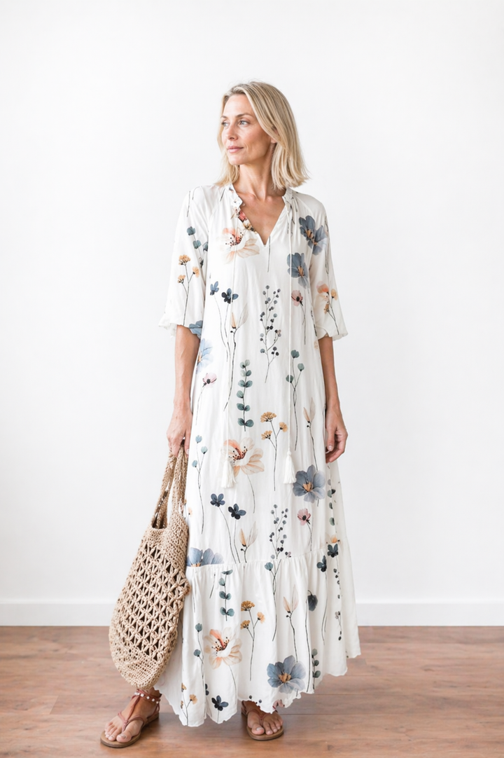 Chanty | Robe Maxi Élégante