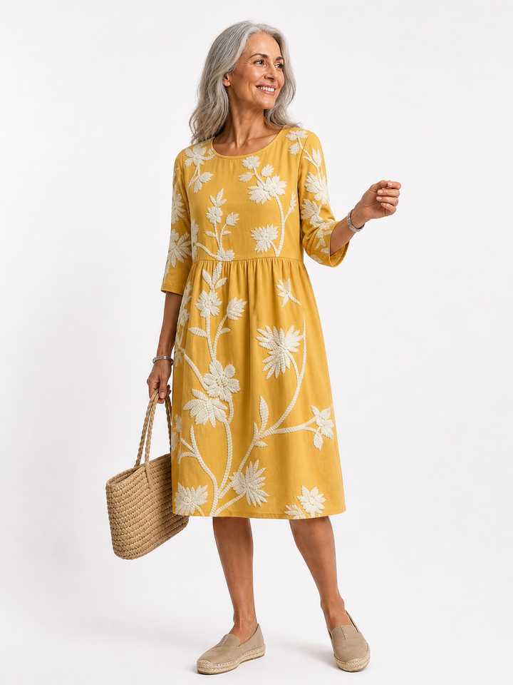 Lauren | Robe Florale Élégante
