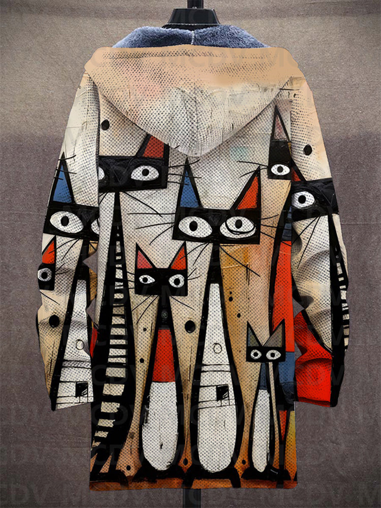 Reuben | Veste à Capuche Imprimée Artistique