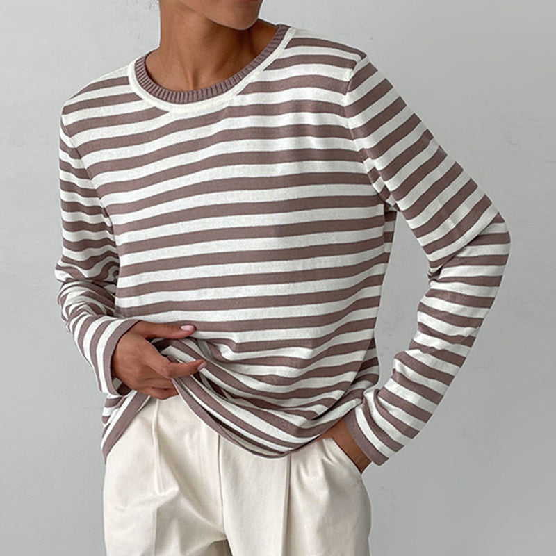 Grace™ - Chemise Rayée Élégante