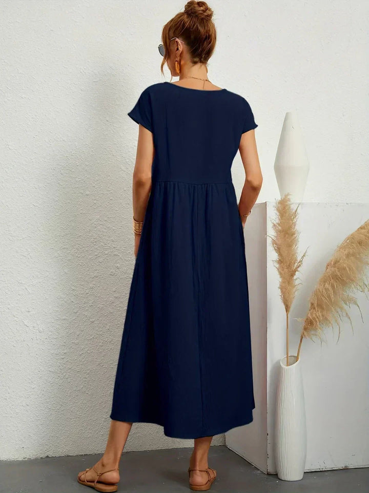 Gabriela™ | Robe midi fluide d&