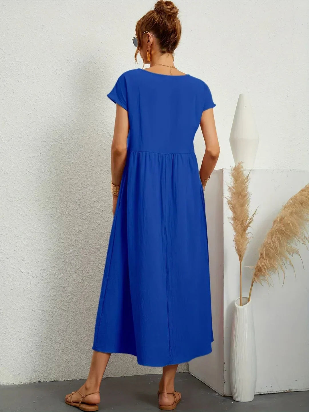 Gabriela™ | Robe midi fluide d&
