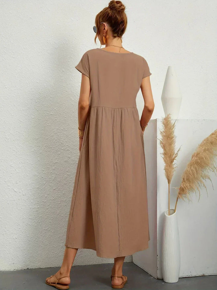Gabriela™ | Robe midi fluide d&