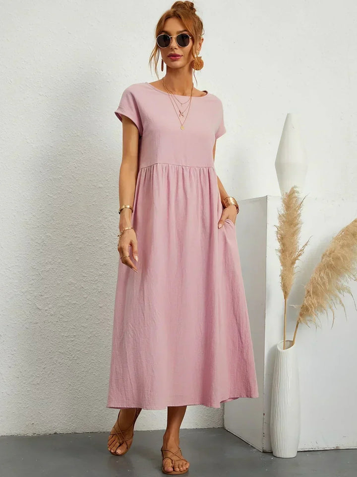 Gabriela™ | Robe midi fluide d&