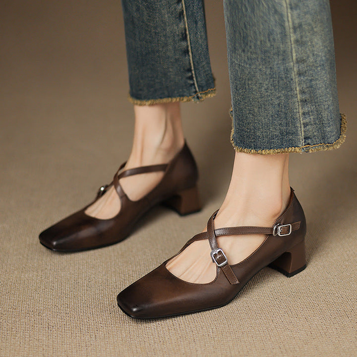 Marvane Talons Kitten en Cuir