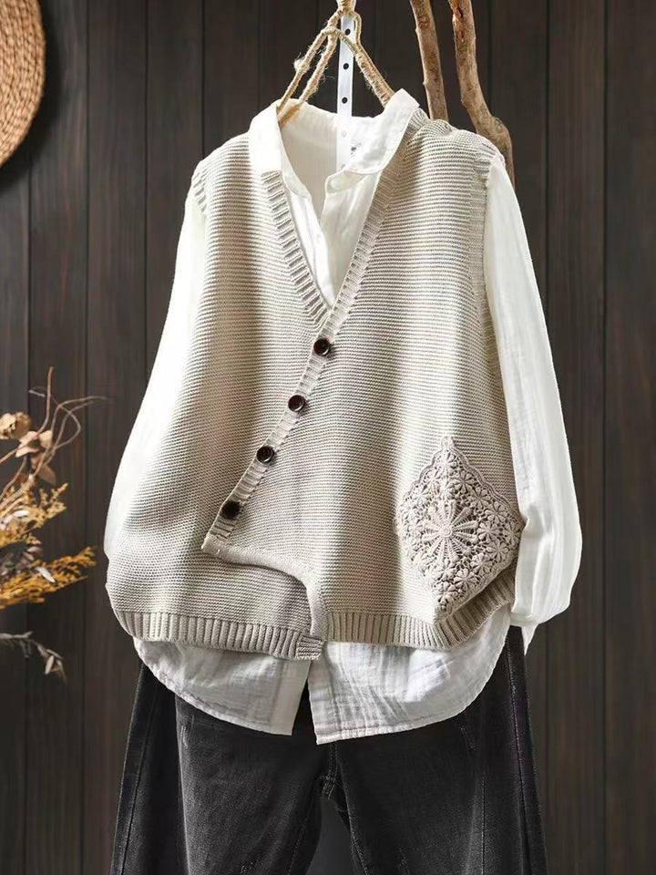 LE ELOWYN | GILET EN TRICOT
