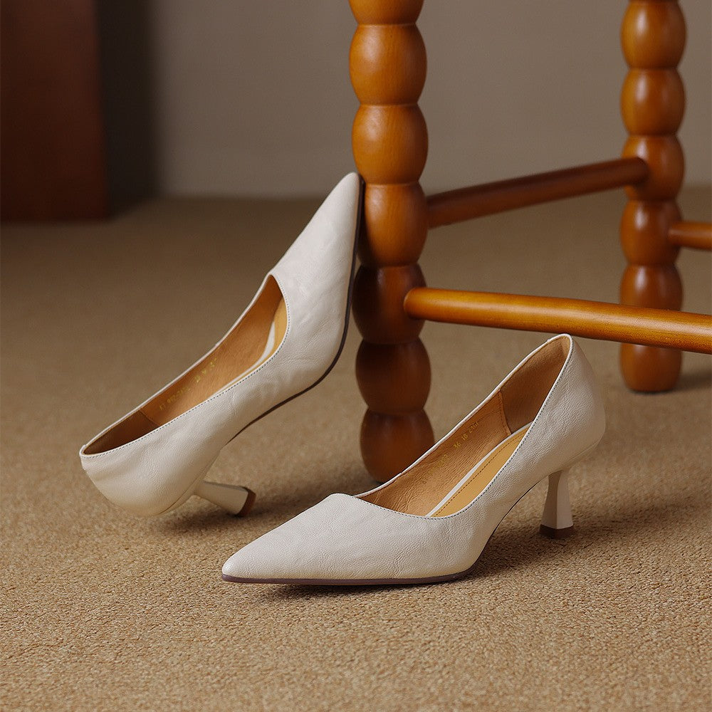 Escarpins Cymara en cuir