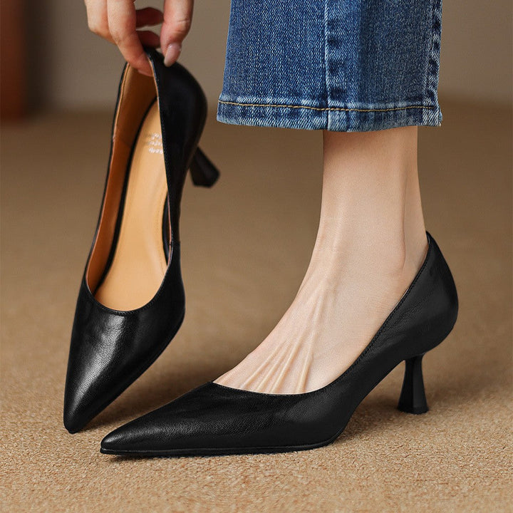 Escarpins Cymara en cuir