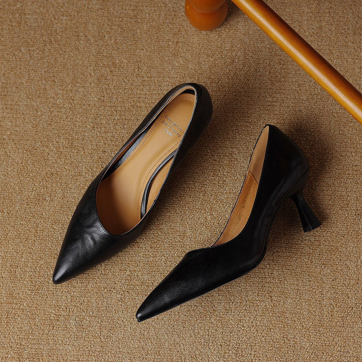 Escarpins Cymara en cuir