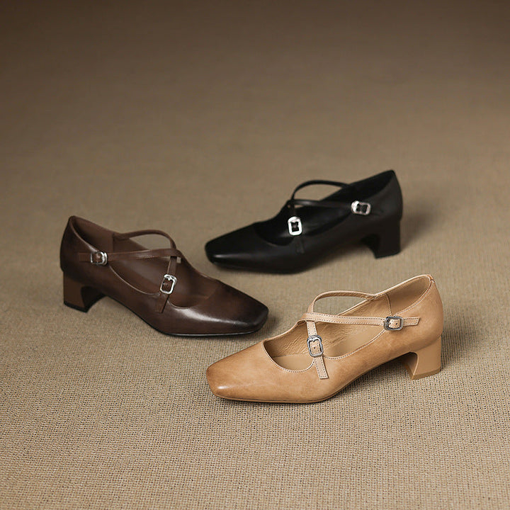 Marvane Talons Kitten en Cuir