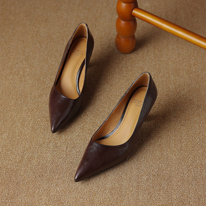 Escarpins Cymara en cuir