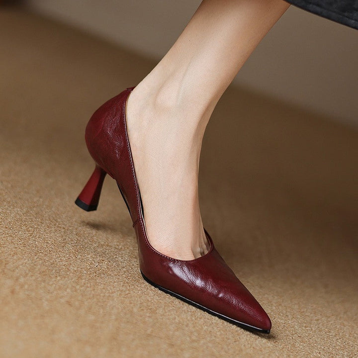 Escarpins Cymara en cuir