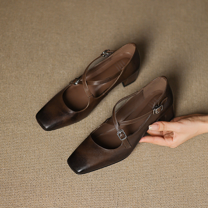 Marvane Talons Kitten en Cuir